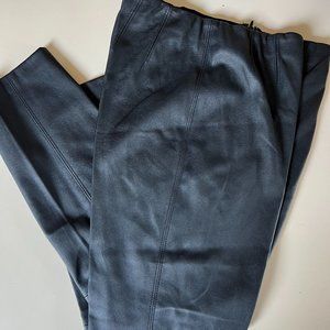 Rebeccaa Taylor Faux Leather pants Size 8